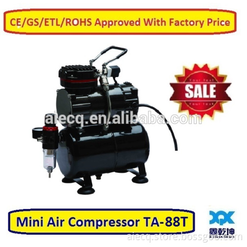 Single cylinder compressor with air tank (TA-88T)
